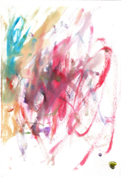 Purple Red Yellow Blue by Isabella, age 4