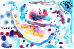 Mountain of the Sea by Isabella, age 7